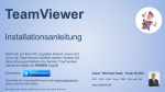 TeamViewer 7 Installationsanleitung