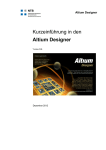 Altium Designer Kurzeinf&uuml;hrung