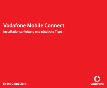Vodafone Mobile Connect. | Manualzz