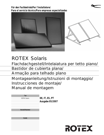 ROTEX Solaris V26A, H26A Installationsanweisungen | Manualzz