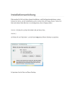 Software setup.exe Installationsanleitung