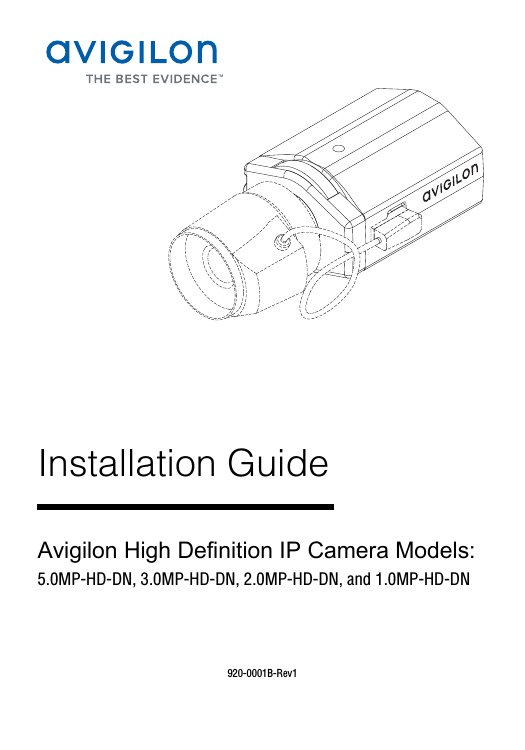 Avigilon 2.0MPHDDN, 5.0MPHDDN, 3.0MPHDDN, 1.0MPHDDN Guia de