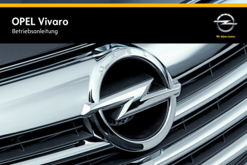 Opel Vivaro 2014 Bedienungsanleitung | Manualzz