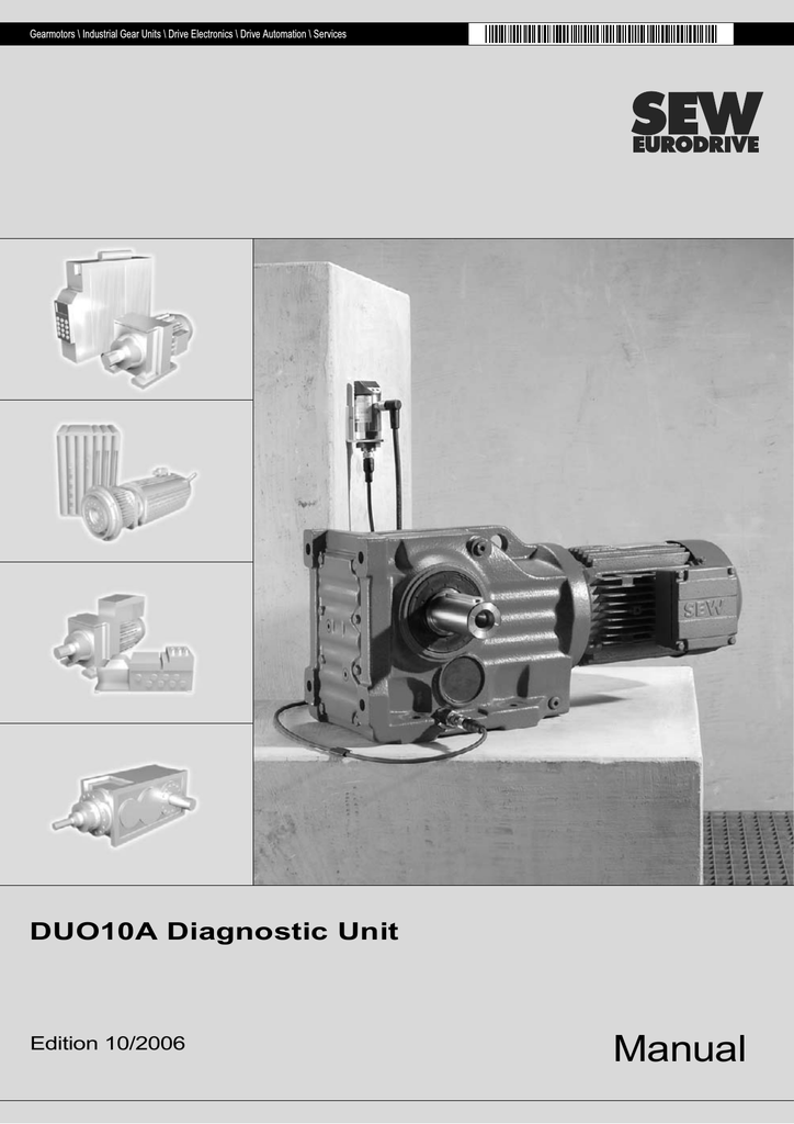 SEW Eurodrive DUO10A Aging Oil Diagnostic Unit Manual Manualzz
