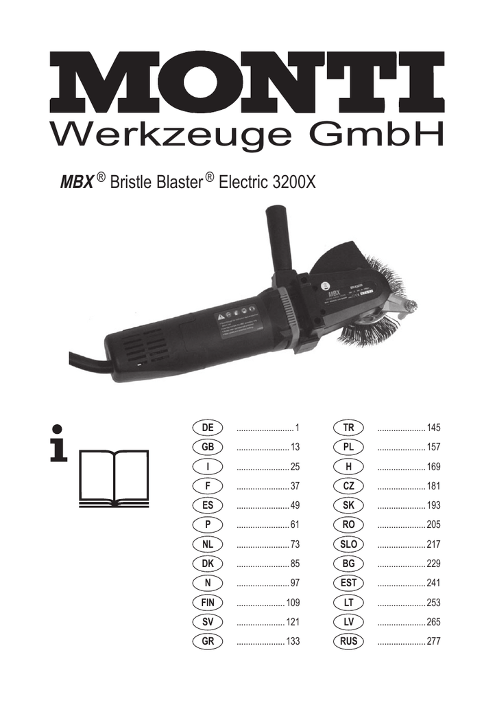 Mbx Bristle Blaster Manualzz