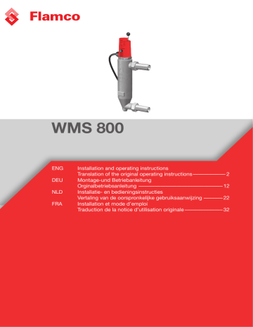 Flamco WMS 800 Installation & Operating Instructions | Manualzz