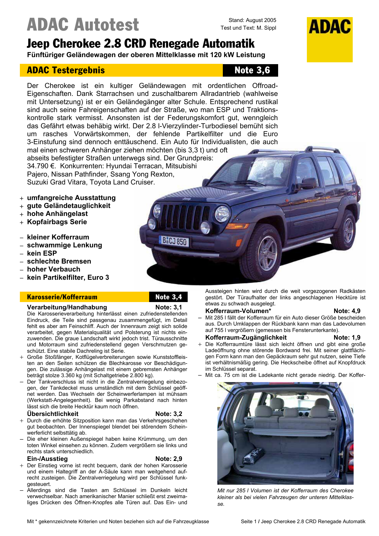 Adac Autotest Manualzz