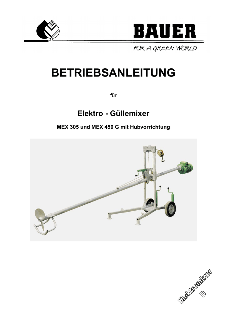 Betriebsanleitung | Manualzz