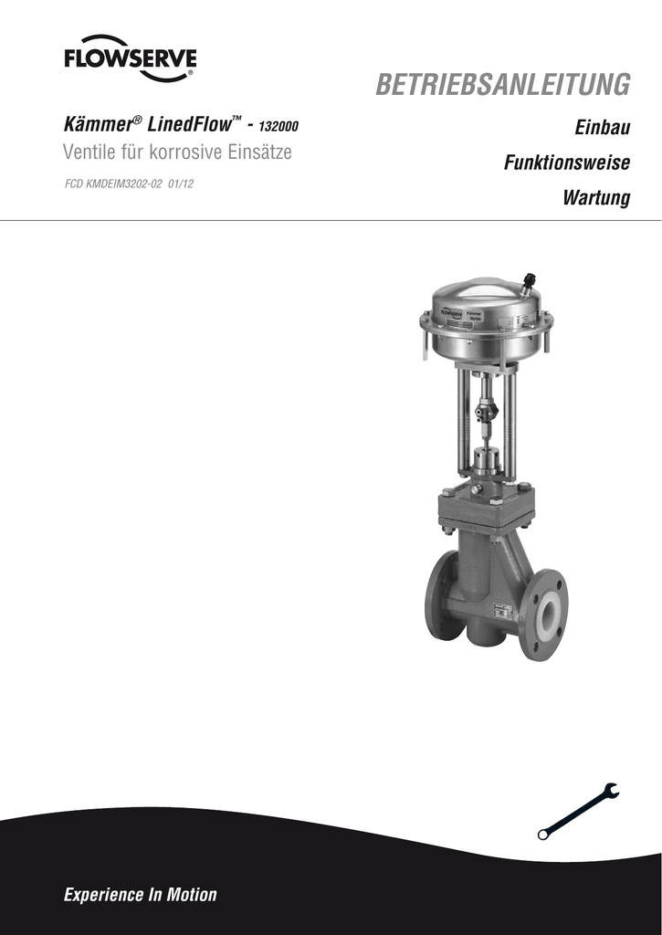 Betriebsanleitung Flowserve Corporation Manualzz