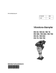 Wacker Vibrationsstampfer Reparatur-Handbuch