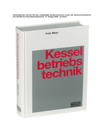 Handbuch Kesselbetriebstechnik | Manualzz