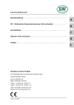 L&amp;W LW 300 ES II und LW 450 ES II Betriebsanleitung
