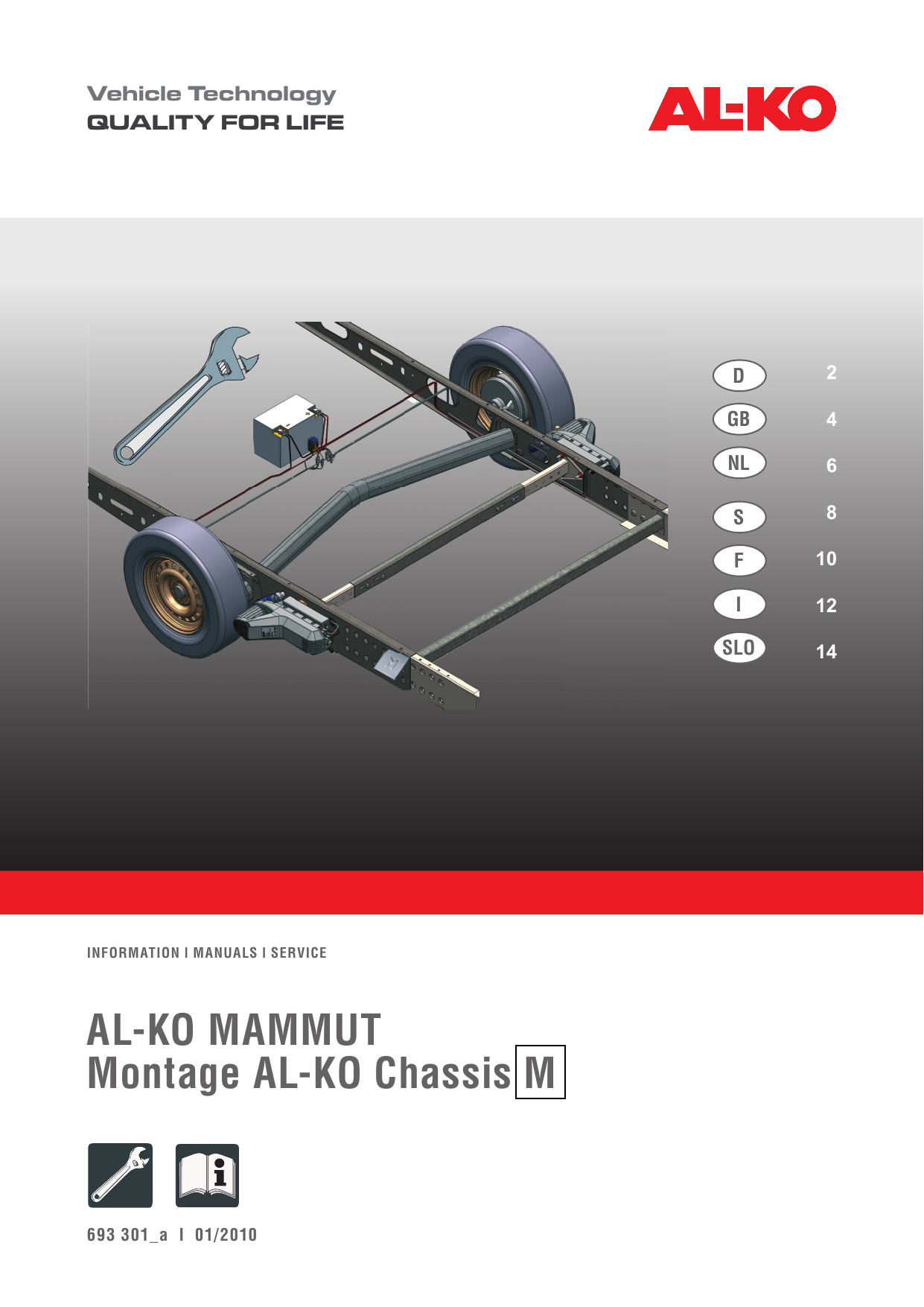 ALKO MAMMUT Montage ALKO Chassis M Manualzz