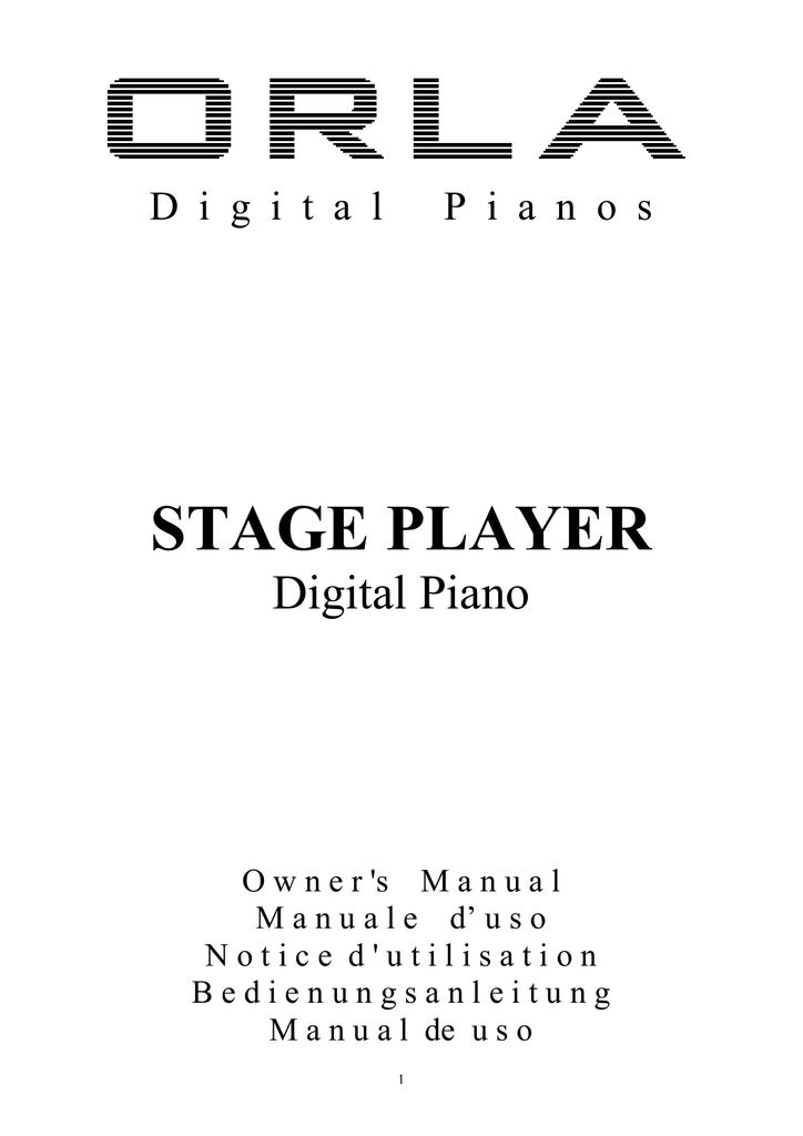 Stage player