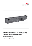 DewertOkin OKIMAT 2, 3, IPS, IPSE, EPS Montageanleitung