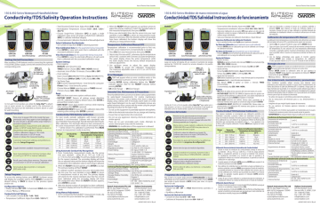 Oakton WD-35630-10, WD-35630-11, WD-35607-32, WD-35630-32, WD-35607-90