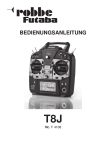 robbe Futaba T8J Bedienungsanleitung