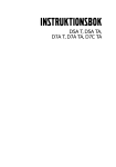 Volvo Penta D5A T, TA, D7A T, TA, D7C TA Marinmotor Instruktionsbok