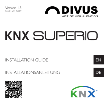 KNXSUPERIO Installations-Guide | Manualzz