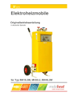 Elektroheizmobil MH19.2M, MH20.2, MH40.2M Originalbetriebsanleitung