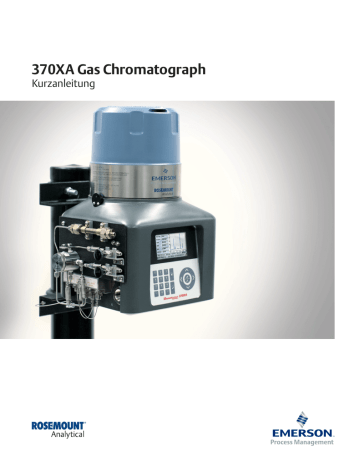 Daniel Kurzanleitung: 370XA Gas Chromatograph (dt.) Benutzerhandbuch ...