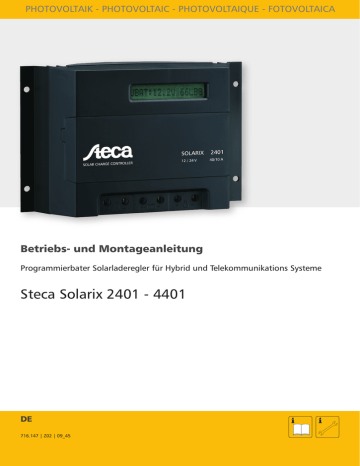 STECA Solarix 24-44 Benutzerhandbuch | Manualzz
