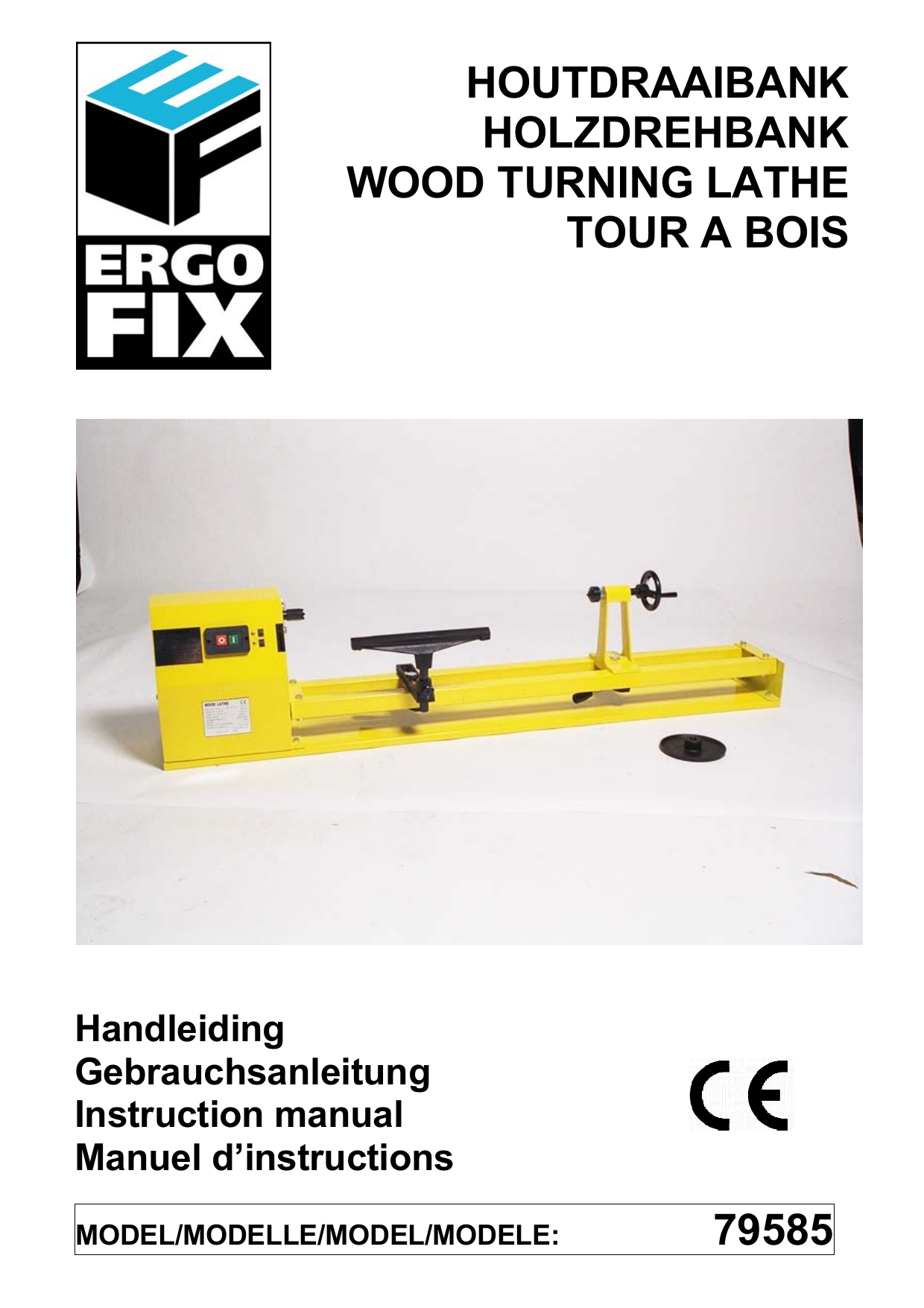 Ergofix 79585 Owner's manual