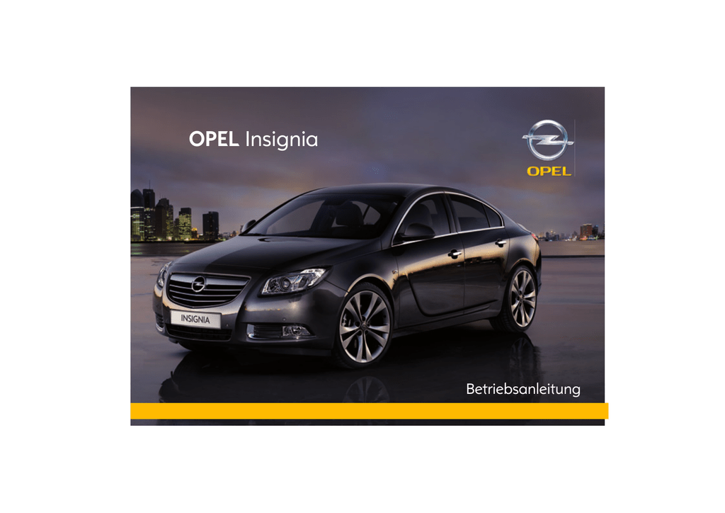 Insignia Front Cover Fm Opel Team Manualzz