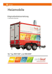 Heizmobil MH150F, MH300F Betriebsanleitung