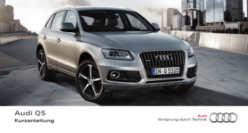 Audi Q5 - 2012 Bedienungsanleitung | Manualzz