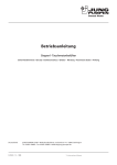 JUNG PUMPEN Oxyperl 3, Oxyperl 5 Betriebsanleitung