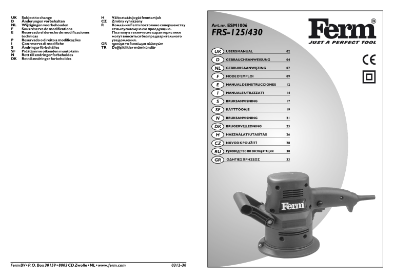 Esm1006 Manual 0312 30 Manualzz