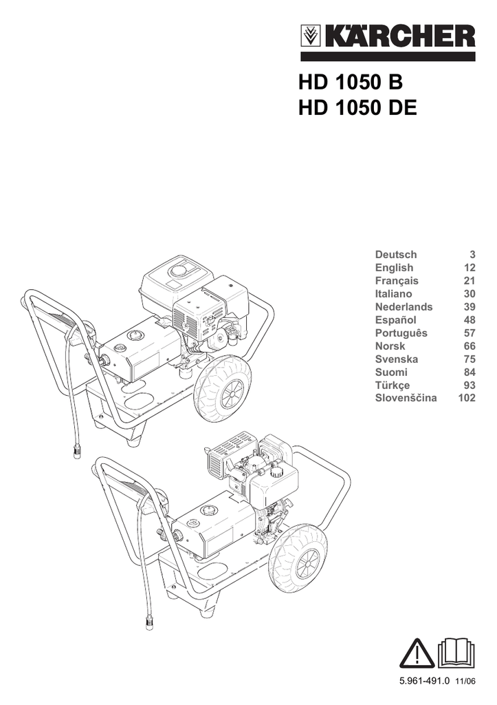 25 METRI Karcher HD 6//13 C TYPE IDROPULITRICE RICAMBIO TUBO TWENTY FIVE M