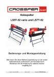 CROSSFER LS5T-52 vario und LS7T-52 Bedienungs- und Montageanleitung