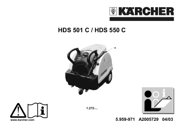 Kärcher HDS 501 C -MS High pressure washer Operating instructions | Manualzz