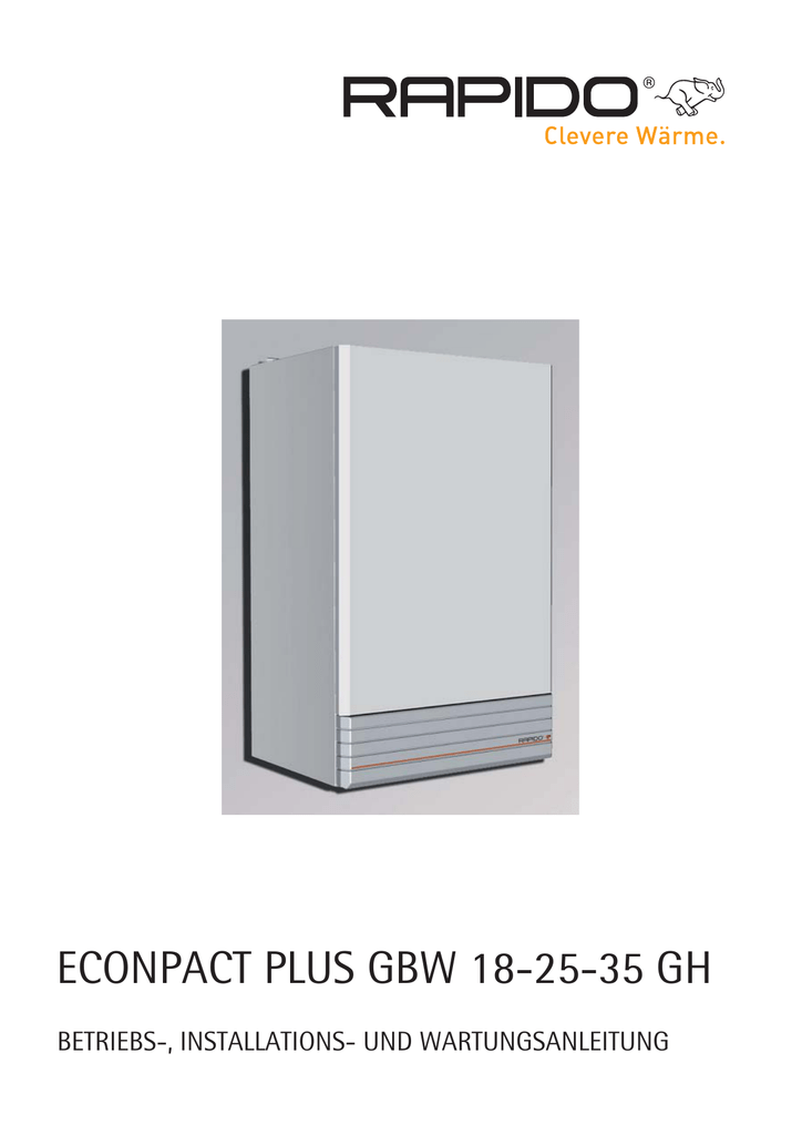 Econpact Plus Gbw 18 25 35 Gh Indd Manualzz