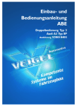 Veigel A3 Typ 8P Doppelbedienung Einbauanleitung | AI Chat