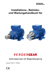 VERDER Zahnradpumpe VGS015...VGS2000 Installations-, Betriebs- und Wartungshandbuch