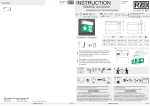 RZB GSUN-S 671915.004 &amp; 671986.004 Instruction