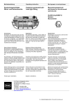 Explosion-protected Bulkhead Light Fitting 6388 6388/1-2 Operating Instruction