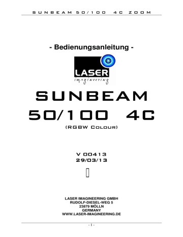 Sunbeam 50/100 4 50/100 4C | Manualzz