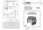 T100 SB, T100 SC, T100 SCM, T100 LA, T100 LB Alternator Use and Maintenance Manual