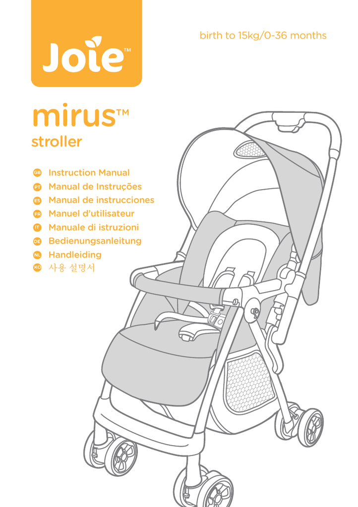 joie litetrax 3 manual
