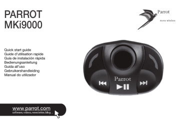 Parrot MKi9000 Quick start manual | Manualzz