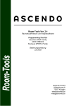 Ascendo Room-Tools Bedienungsanleitung