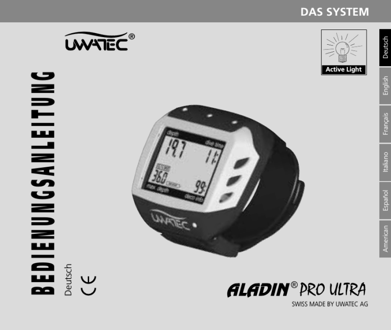 uwatec dive timer instructions