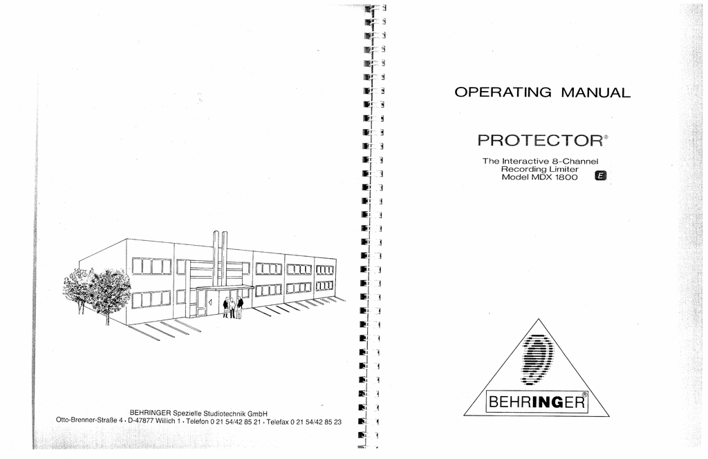 Operating Manual Manualzz Operating Manual Manualzz