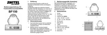 Bedienungsanleitung D Farblichtthermometer ENTE 1 Einführung 2 | Manualzz