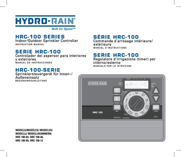 HRC-100 SeRieS SeRie HRC-100 HRC-100 | Manualzz