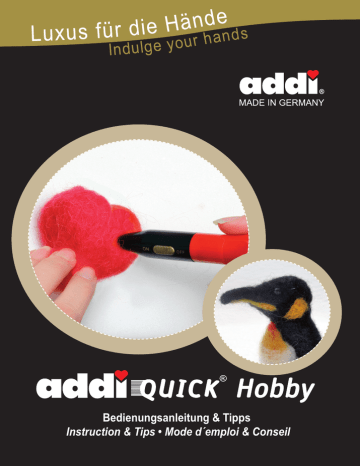 addi addiQuick Hobby Instruction & Tips | Manualzz